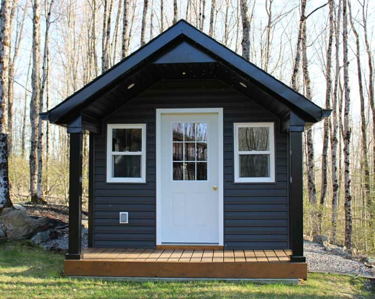 Custom Wooden Sheds For Cottages & Campgrounds